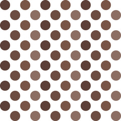 Brown dot pattern background. Dot pattern background. Polkadot. Dot background. Seamless pattern. for backdrop, decoration, Gift wrapping