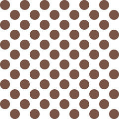 Brown dot pattern background. Dot pattern background. Polkadot. Dot background. Seamless pattern. for backdrop, decoration, Gift wrapping