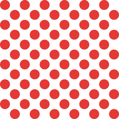 Red dot pattern background. Dot pattern background. Polkadot. Dot background. Seamless pattern. for backdrop, decoration, Gift wrapping