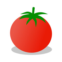 Tomato icon isolated on white background.