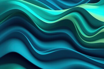 Fototapeta premium Abstract background of blue silk fabric