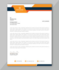 Modern Creative & Clean business style letterhead. Modern and minimalist Company business
letterhead template. Clean and professional corporate company business letterhead design. Letterhead design.