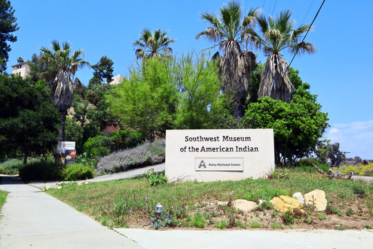 Los Angeles, California: Southwest Museum Of The American Indian Located At 234 Museum Drive