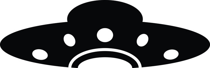 Flying saucer icon. UFO icon. spaceship or alien spacecraft. also known as alien ship, space shuttle, flying disk.