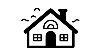 Smart Home Logo Representing the Future of Intelligent Living 