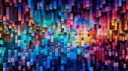 Abstract colorful background representing , Generative AI.