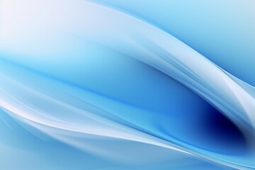 Abstract blue background with smooth lines
