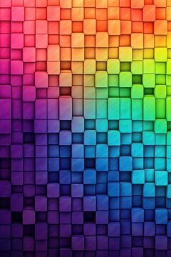 Mosaic Marvel: Mesmerizing Generative AI Pixel Pattern Unveiled © Ecleposs