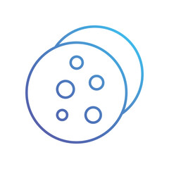 Biscuits icon, Vector Stock illustration.