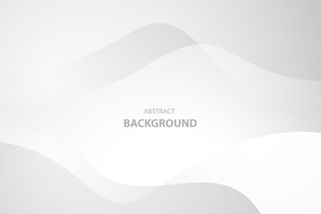 Abstract Geometric modern white and gray color background for template design. Vector illustration