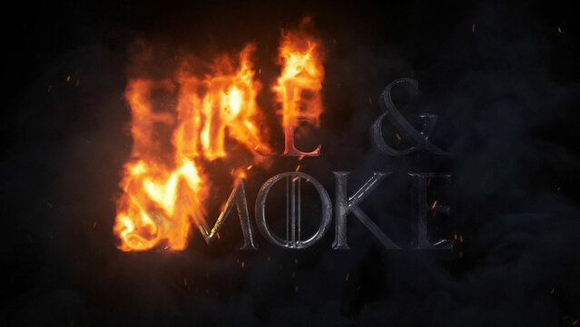 Burning Metal Logo