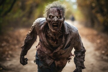  Zombie Charging Towards the Camera Generative AI