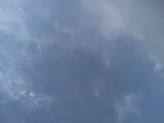 blue sky with white cloud background,Bfluffy cloud in the blue sky background,Clearing day and Good weather in the morning.meteorology, heaven, hope, peace, graphic resources, picturesque panoramic sc