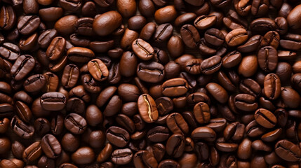 Obraz premium coffee beans texture background