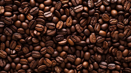 Obraz premium coffee beans texture background