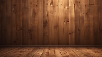 Naklejka premium Wooden interior texture background