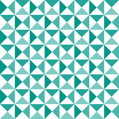Green triangle pattern background. Triangle pattern background. Triangle background. Seamless pattern. for backdrop, decoration, Gift wrapping