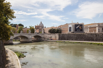 Castel Sant'Angelo in Rome (Italy).