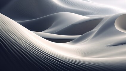 white background with abstract shape