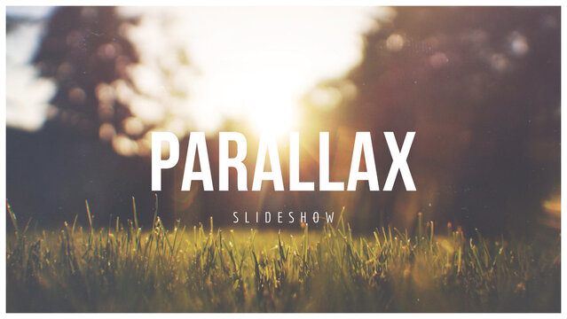 Parallax Scrolling Slideshow