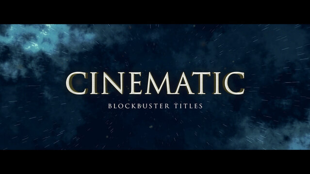 Cinematic Blockbuster Titles