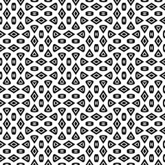 Seamless repeating pattern.  Black and white pattern for web page, textures, card, poster, fabric, textile.