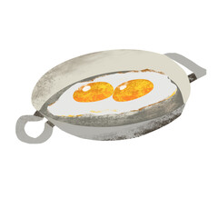 Fried Egg in a Pan