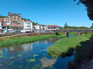 Fototapeta na wymiar view of the town of porto country