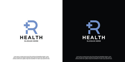 Modern Minimalist Health Logo Design