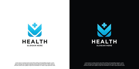 Premium Free Modern Health Logo Design
