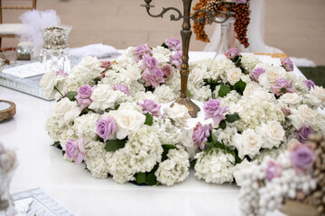 Persian wedding decor. sofre aghd