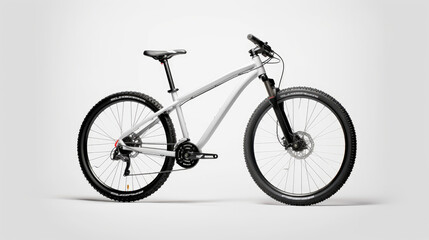 Fototapeta premium bicycle isolated on white