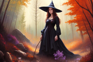 witch in the woods