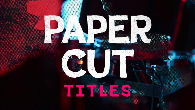 Paper Cut Titles