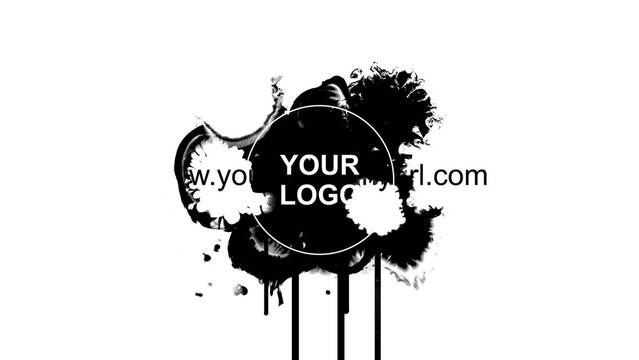 InkBlot Logo Reveal