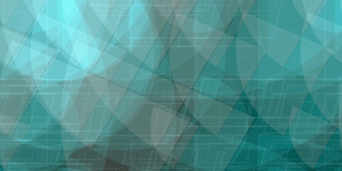 Fototapeta premium Deep cyan color graph pattern abstract texture random pattern background.