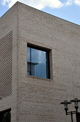 Fenster an der Stadtbücherei in Heidenheim