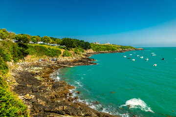 Landschaftlich schöne Wanderung zum Pointe du Grouin in der schönen Bretagne - Cancale - Frankreich