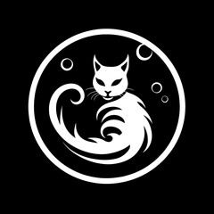 Cat zodiac horoscope astrology twelve metaphysical sectors tattoo print