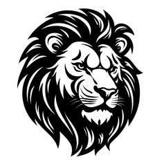 Obraz premium Leo Lion king of beasts the main predator zodiac horoscope astrology twelve metaphysical sectors tattoo print