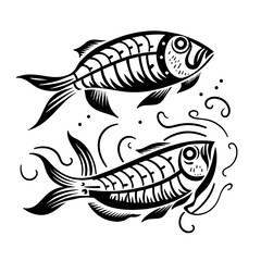 Fish Pisces zodiac horoscope astrology twelve metaphysical sectors