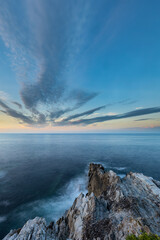 The sunsets on the Cantabrian coast of Spain are fabulous!