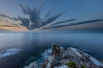 The sunsets on the Cantabrian coast of Spain are fabulous!
