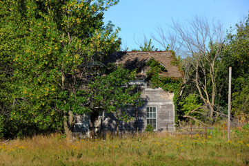 Kansas Deserted Farm House