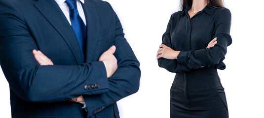 couple of business colleagues in formalwear. cropped image of business colleagues