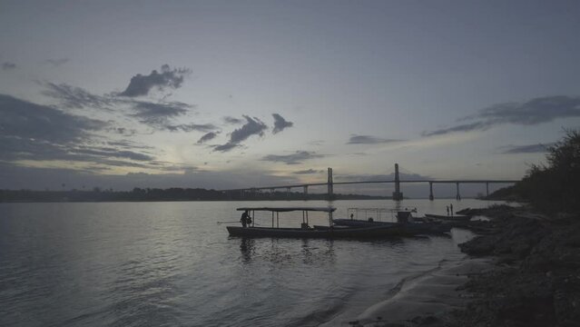 Praia do Cacau no Rio Tocantins, em Imperatriz - Maranh&atilde;o (S-LOG 2)