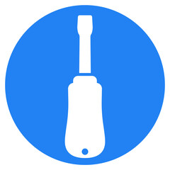 screwdriver icon, fix tool