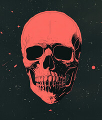 skull poster