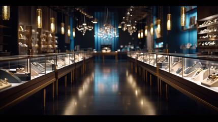 Modern Jewelry store with modern style