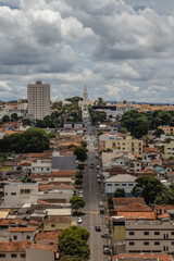 Fototapeta na wymiar Vista panorâmica da cidade de Araxa, Estado de Minas Gerais, Brasil